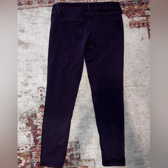 EUC JUST BLACK WOMENS PURPLE ACID WASH LIKE JEANS SIZE 31P - Picture 2 of 7